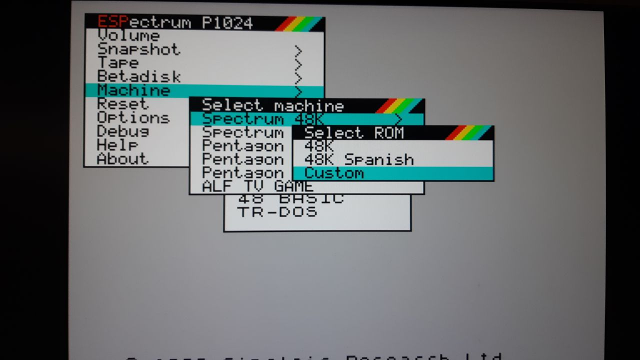 выбор ROM