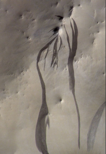 Конец гипотезы о воде на Марсе? Темные полосы на Красной планете не содержат жидкости, заявили учёные