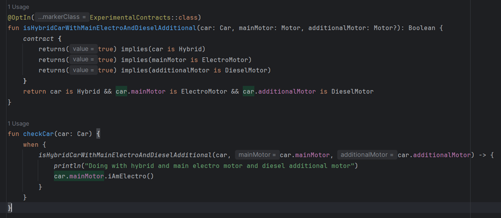 Попробуем вынести мотор как value-parameter