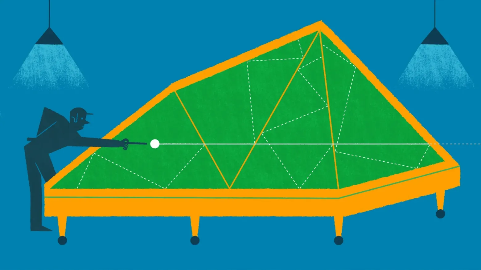 Принцип зеркального отражения и математический бильярд - 1