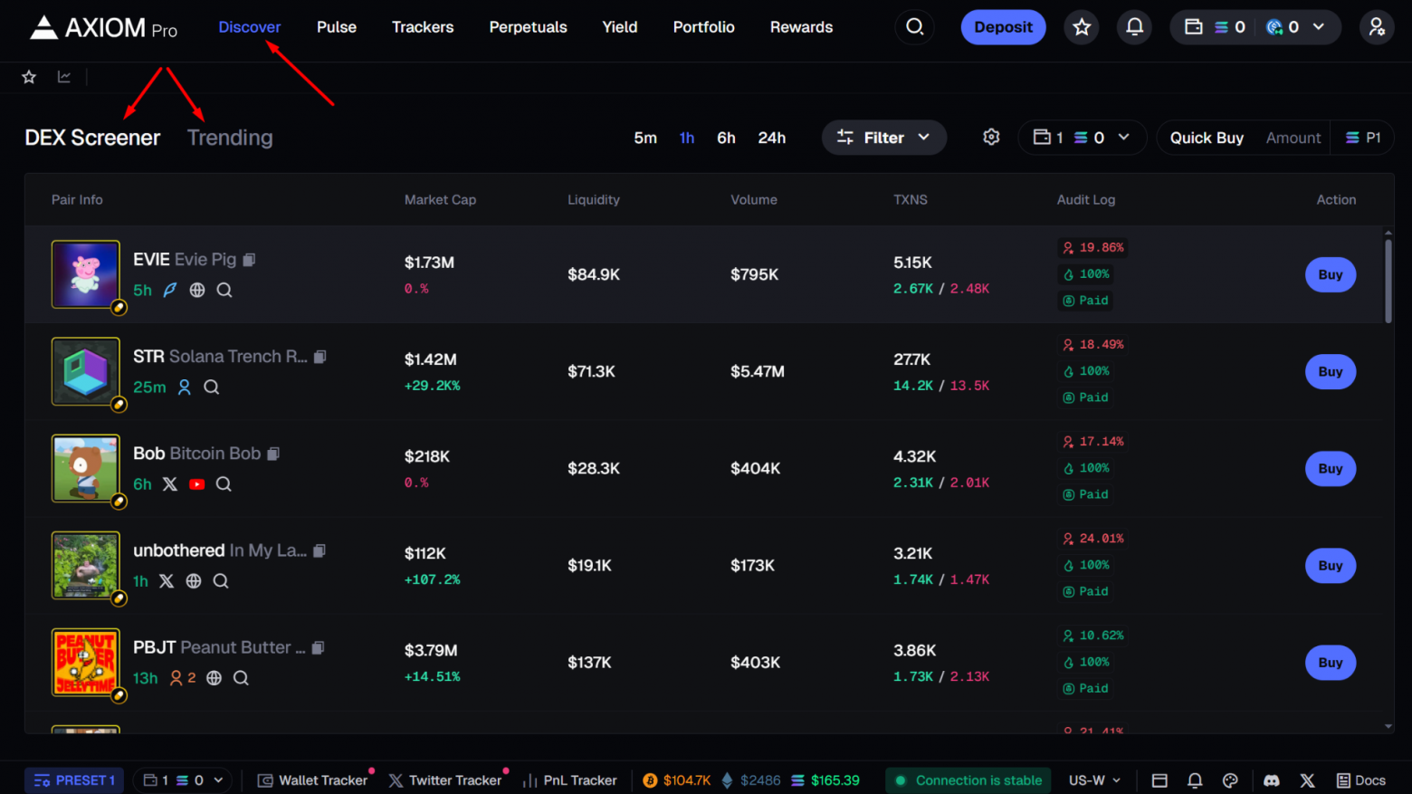 Axiom Trade обзор торговой платформы нового поколения. Платформа для торговли мемкоинами Axiom Trade - 8 Axiom Trade обзор торговой платформы нового поколения. Платформа для торговли мемкоинами Axiom Trade - 8