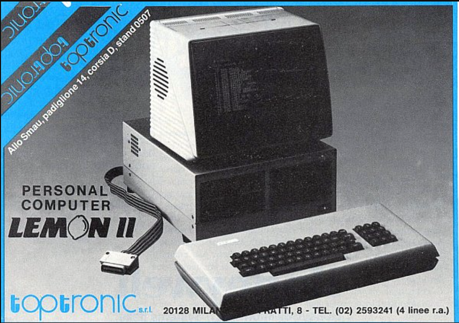 Два лимона. Итальянский клон легендарного компьютера Apple - 1