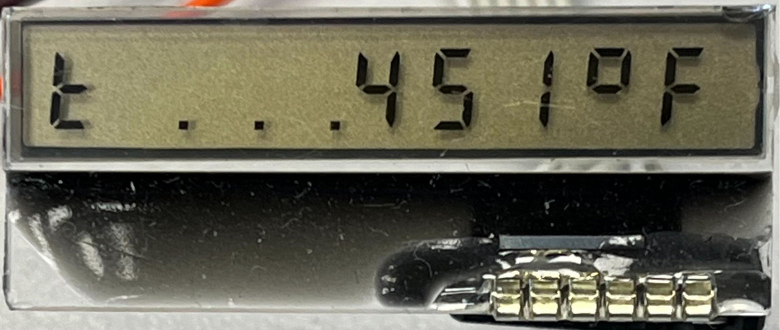 Изображение на дисплее ЖКИ