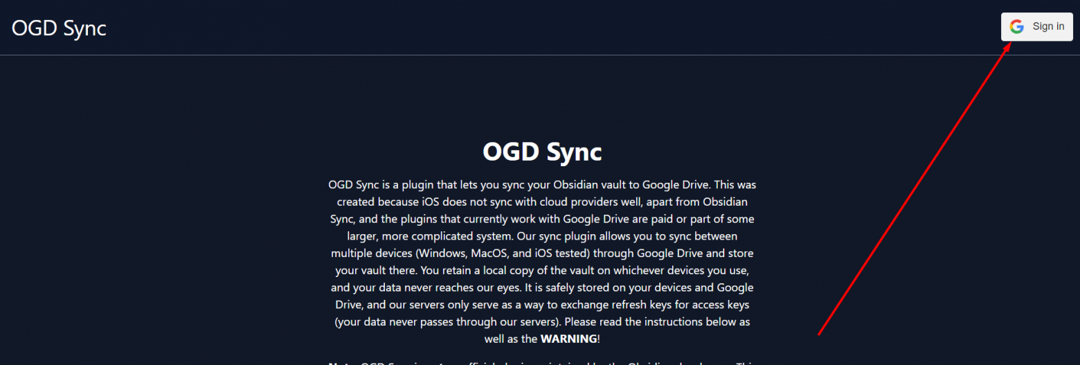 Obsidian: синхронизация с Google Drive одной кнопкой - 1