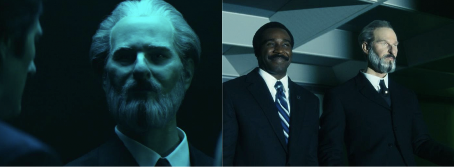 Статуя Кира Игана в финальной серии 2 сезона сериала "Разделение"