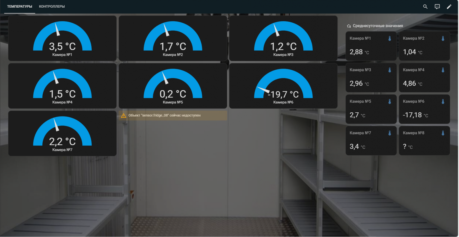 Начало положено. половина датчиков на месте