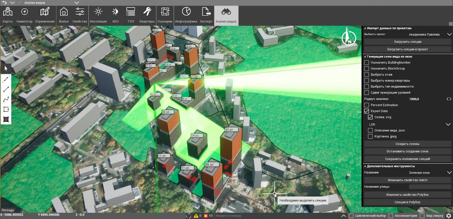 Процесс анализа видов
