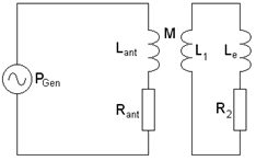 Эквивалентная электрическая схема разряда и цепи питания
