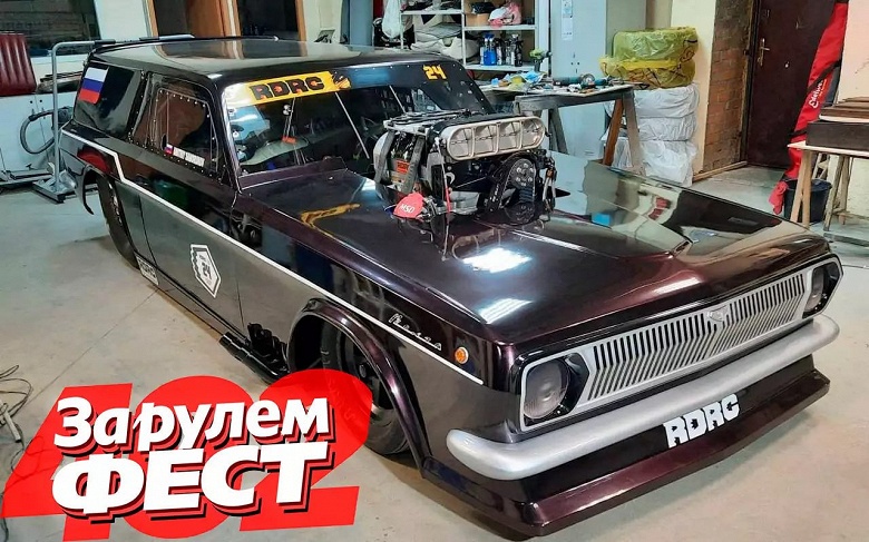 В России построили &laquo;Волгу&raquo; ГАЗ-24 с мотором мощностью 4000 л.с.