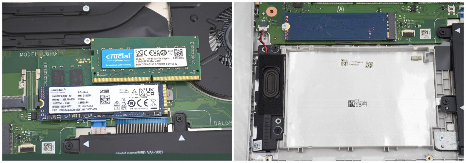 Что внутри ноутбука Maibenben M557? Разборка офисной модели на базе AMD Ryzen 7-5825U - 28