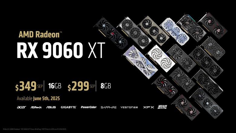 Производительность уровня GeForce RTX 5060 Ti, только на 80 долларов дешевле. Стартовали продажи Radeon RX 9060 XT - 2 Производительность уровня GeForce RTX 5060 Ti, только на 80 долларов дешевле. Стартовали продажи Radeon RX 9060 XT