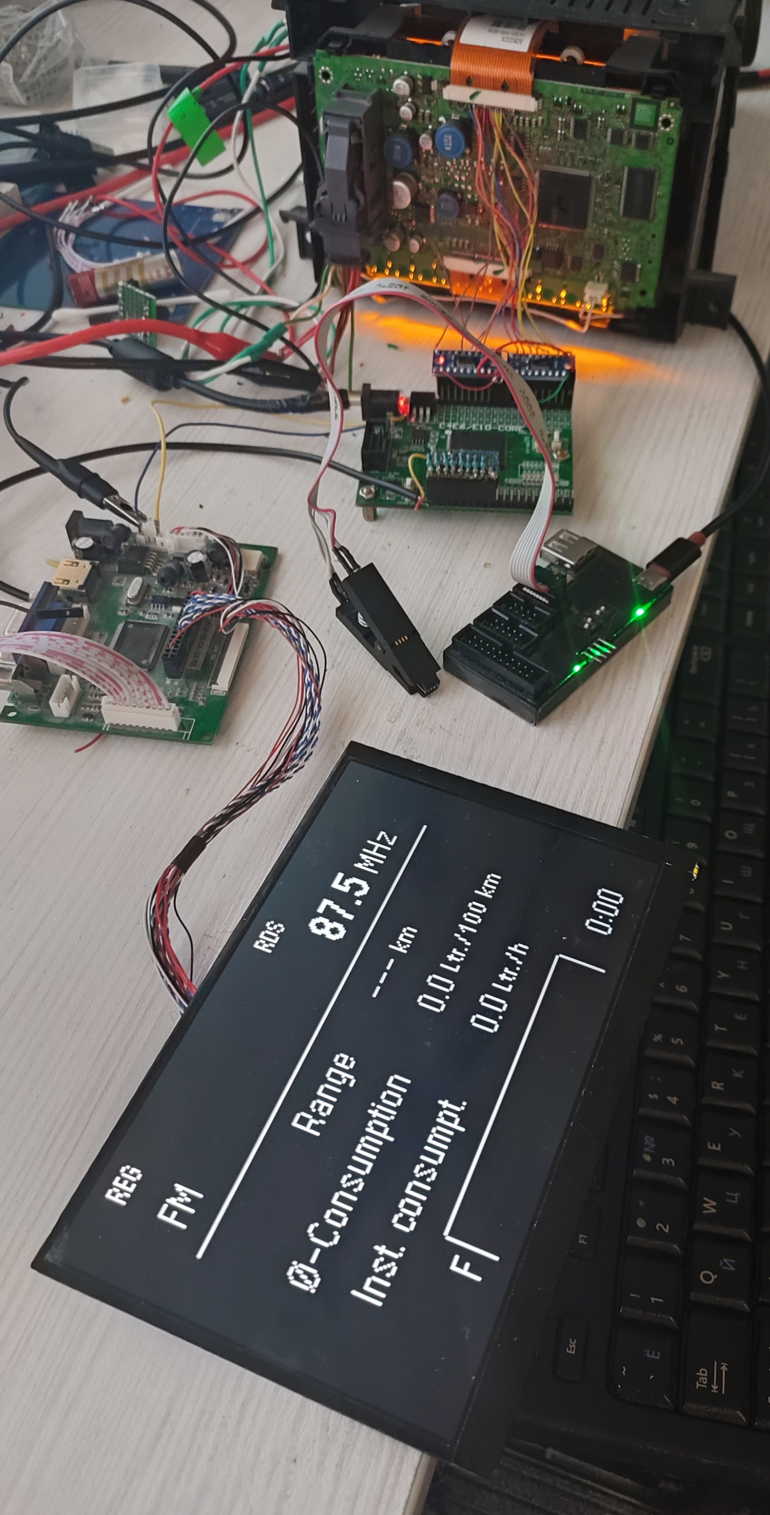 Обратная разработка GID на Opel Astra H - 29 Обратная разработка GID на Opel Astra H - 29