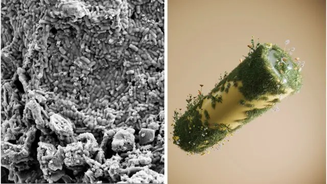 Бактерии вместо лития: пробиотики из йогурта стали основой для батареи, растворяющейся за минуты