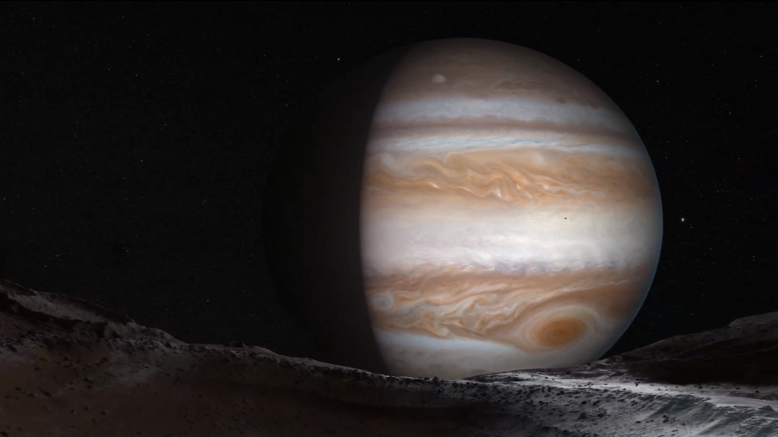 В Пространственных средах теперь можно посмотреть на Юпитер в деталях.