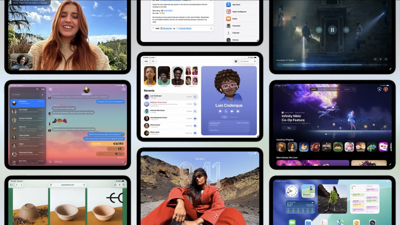 Новые элементы управления и навигация появились в стандартных приложениях, включая Почту, Safari, tv и Музыку.