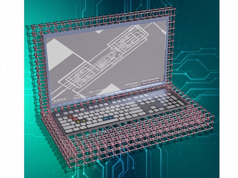 Кремнию брошен вызов: учёные впервые собрали процессор из двумерных материалов - 1 Кремнию брошен вызов: учёные впервые собрали процессор из двумерных материалов