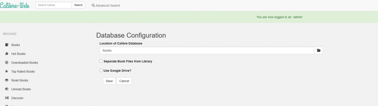 Организация собственной библиотеки на сервере с веб-интерфейсом - 7