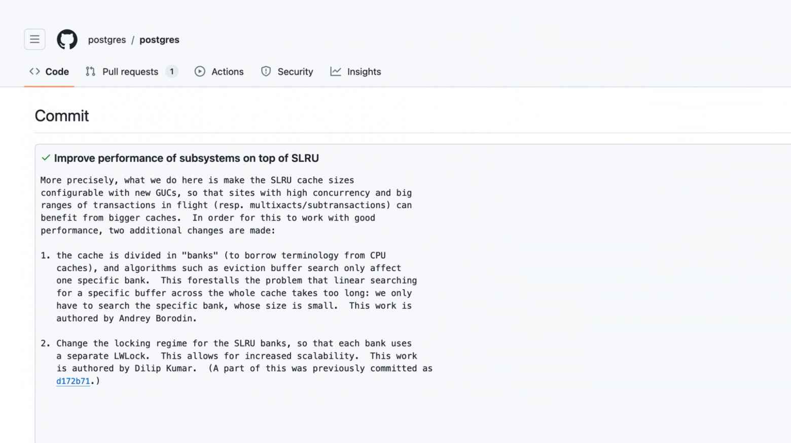 «Попал в Яндекс через опенсорс»: как коммиты в опенсорсные СУБД помогают развивать продукт и команду - 4 «Попал в Яндекс через опенсорс»: как коммиты в опенсорсные СУБД помогают развивать продукт и команду - 4