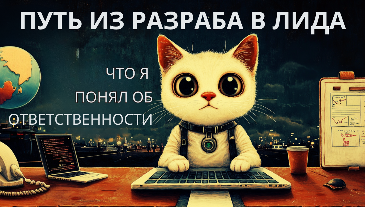 Путь из разраба в лида: что я понял об ответственности - 1 Путь из разраба в лида: что я понял об ответственности - 1