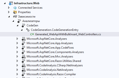 Файл сгенерирован, однако при сборке у partial класса нет нужных полейметодов. В файле они есть. Файл сгенерирован, однако при сборке у partial класса нет нужных полейметодов. В файле они есть.