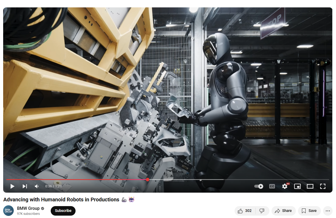 BMW Plant Spartanburg, реальное производство