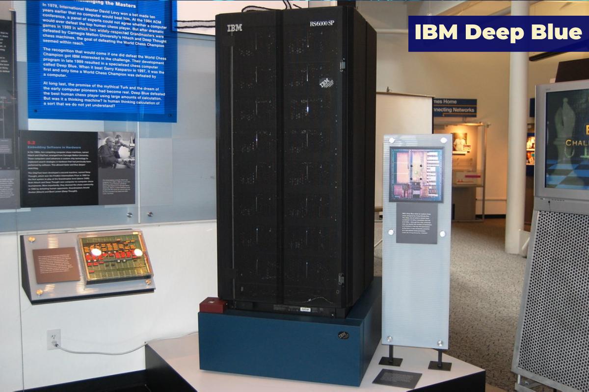 Макет Deep Blue в музее IBM Макет Deep Blue в музее IBM