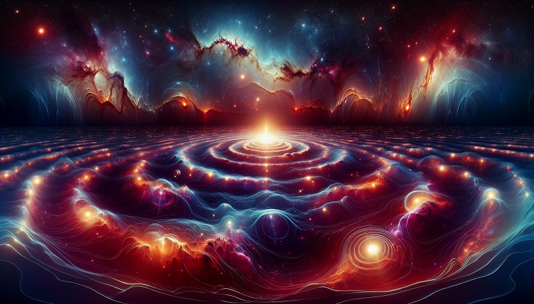 Скачки плотности в ранней Вселенной могли изменить свойства тёмной материи