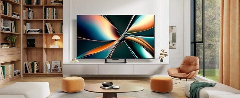 4K, 144/165 ГЦ, от 55 до 100 дюймов, Dolby Atmos, недорого. Представлены Mini-LED телевизоры Hisense U7Q