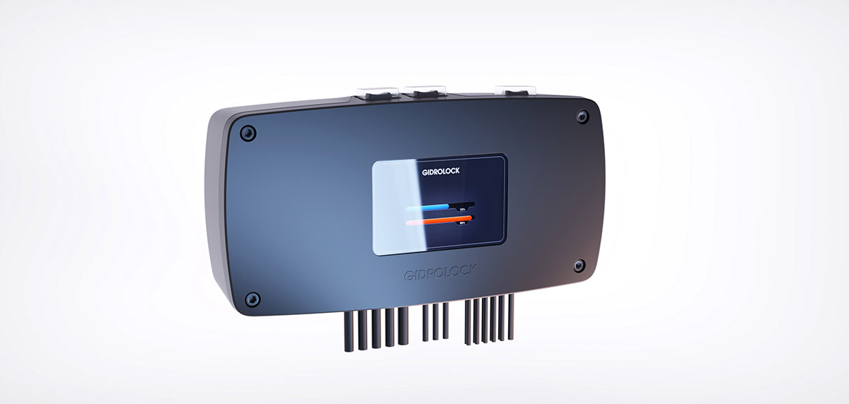 Конструкция блока управления электроникой системы аварийного отключения воды