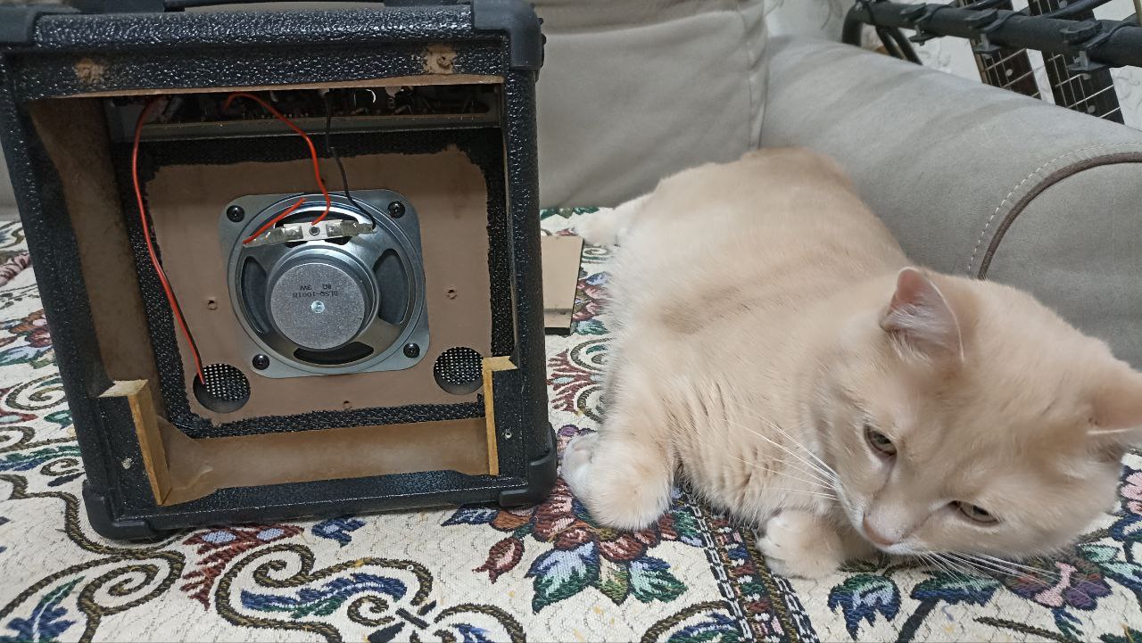 Улучшаем ультрадешёвый гитарный комбоусилитель Belcat G5 - 14