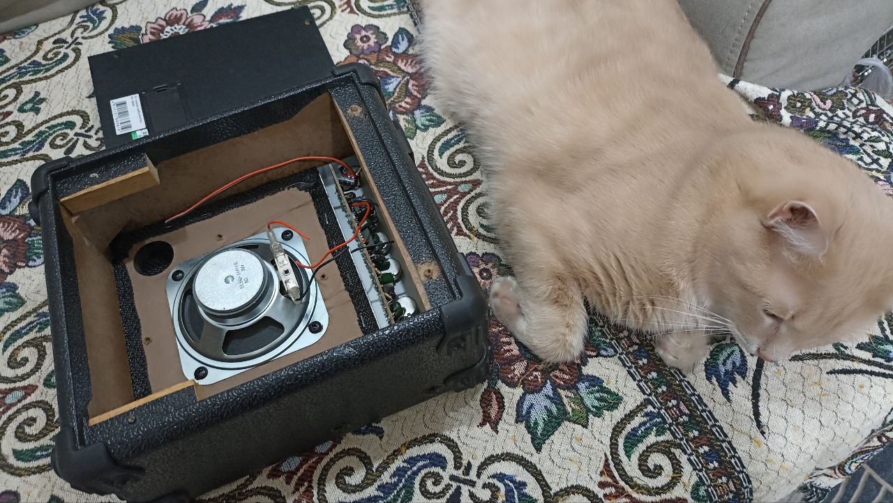 Улучшаем ультрадешёвый гитарный комбоусилитель Belcat G5 - 15