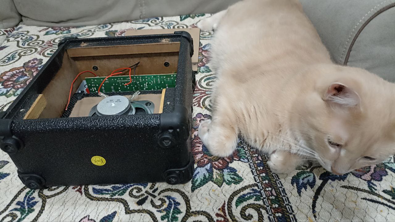 Улучшаем ультрадешёвый гитарный комбоусилитель Belcat G5 - 17