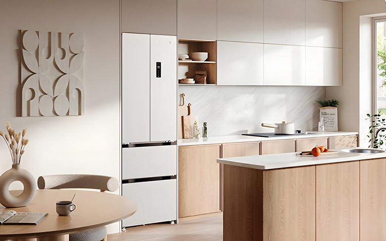 10 лет гарантии на мотор, голосовое управление, 400 л объема и смешная цена всего 275 долларов. Представлен холодильник Xiaomi Mijia French-Style Flat-Embedded 400L Refrigerator