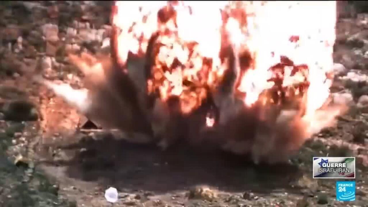 Взрыв бомбы в Иране (источник)