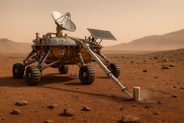 Китай поделился подробностями миссии &laquo;Тяньвэнь-3&raquo;, в которой доставит на Землю не менее 500 грамм грунта с Марса