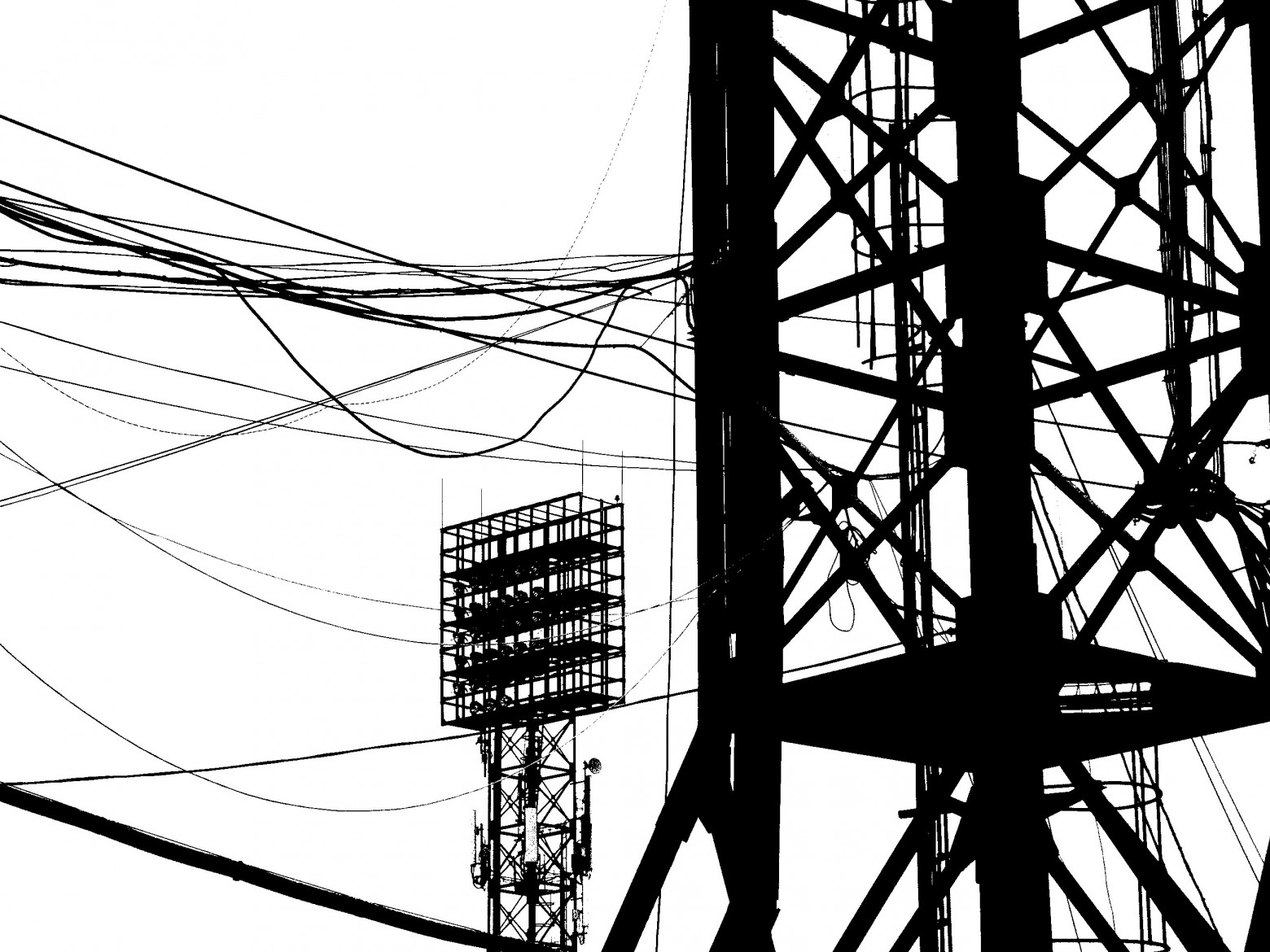 Цифровая чёрно-белая фотография - 17