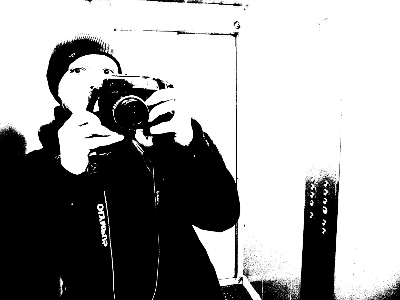 Цифровая чёрно-белая фотография - 19