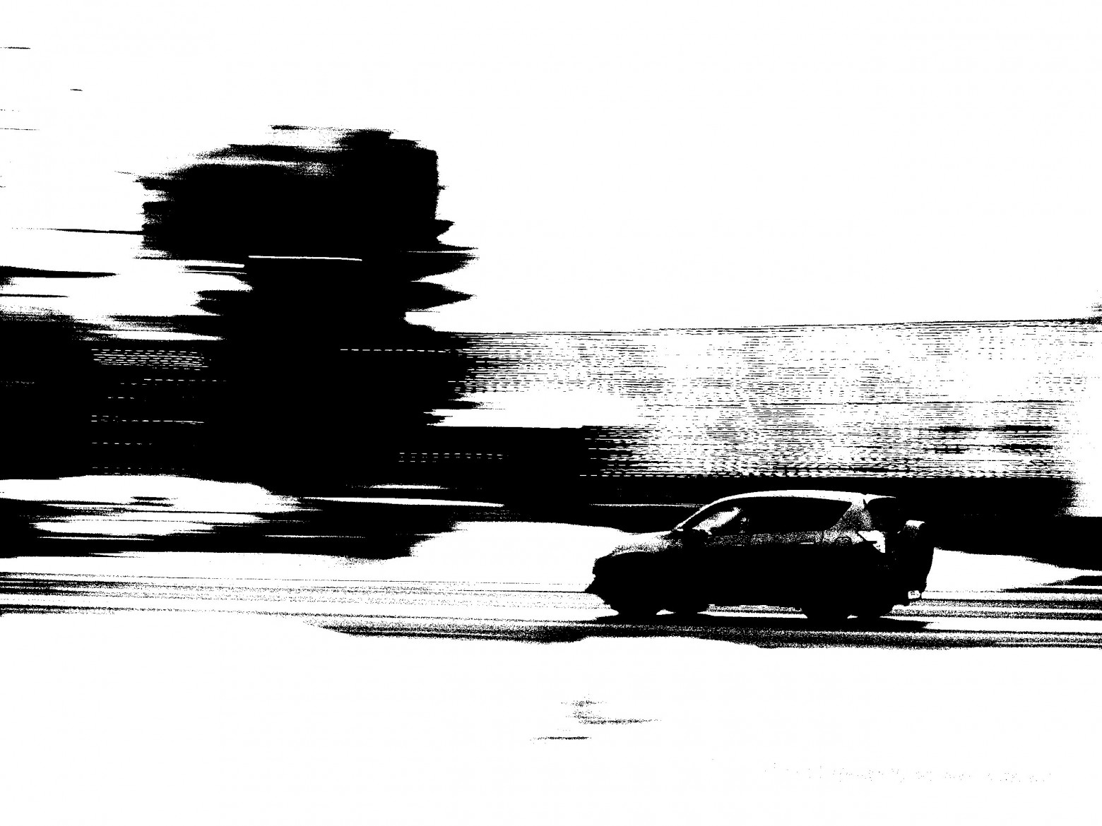 Цифровая чёрно-белая фотография - 21