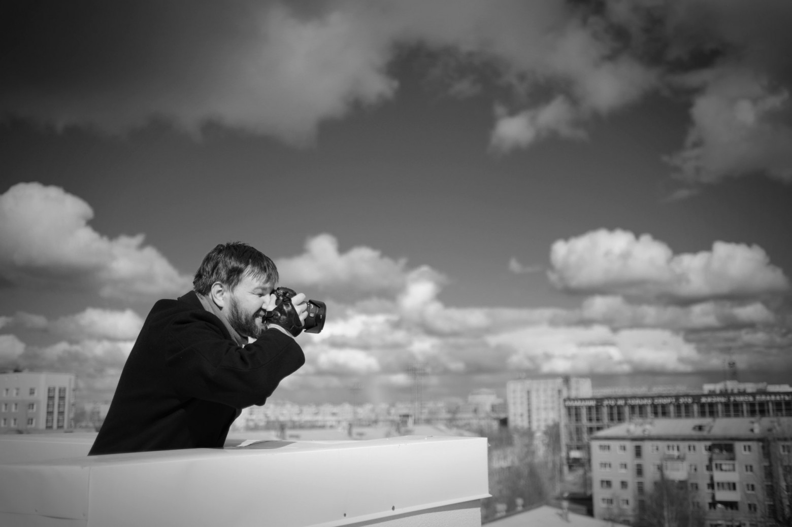 Цифровая чёрно-белая фотография - 36