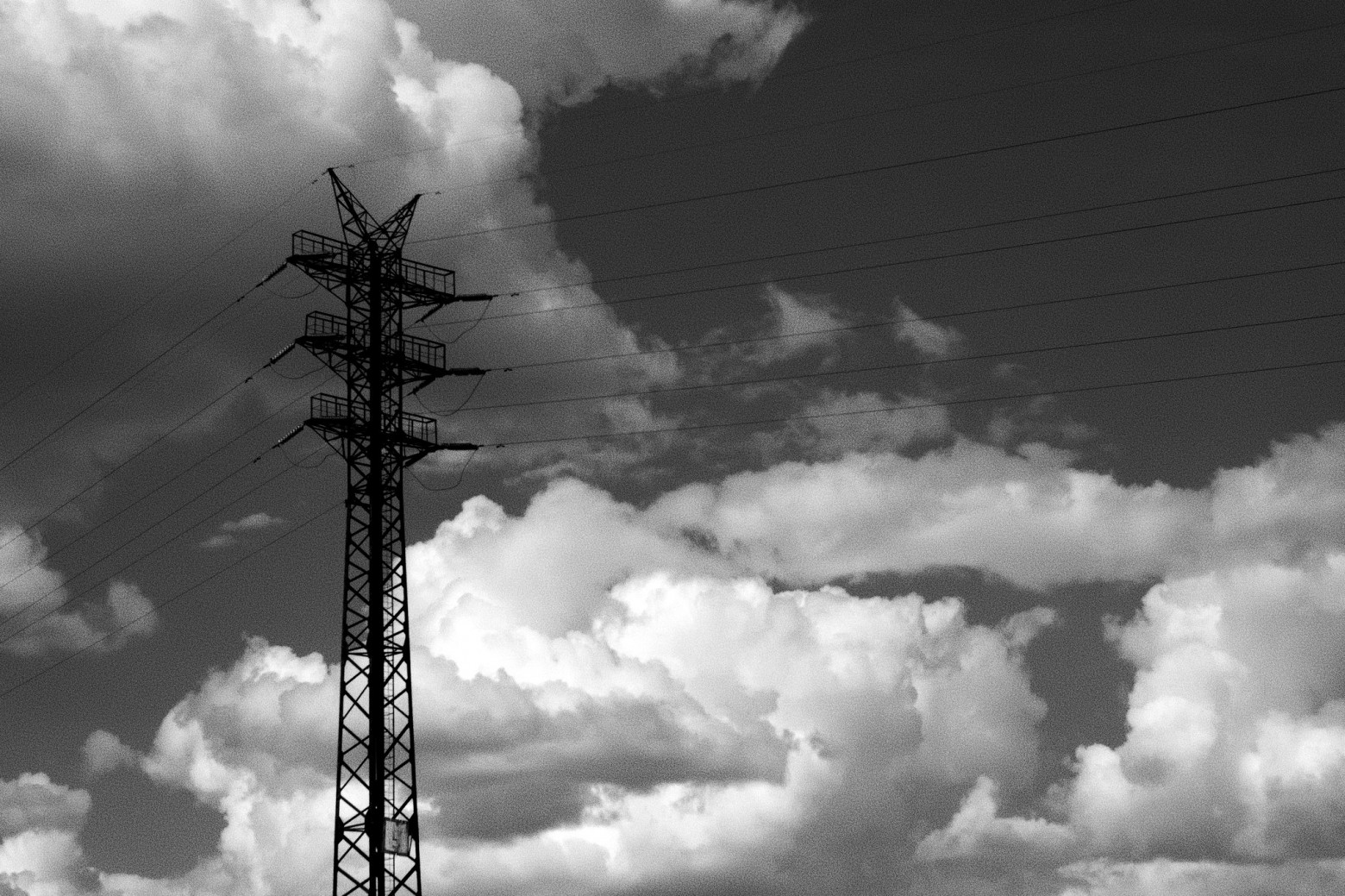 Цифровая чёрно-белая фотография - 38