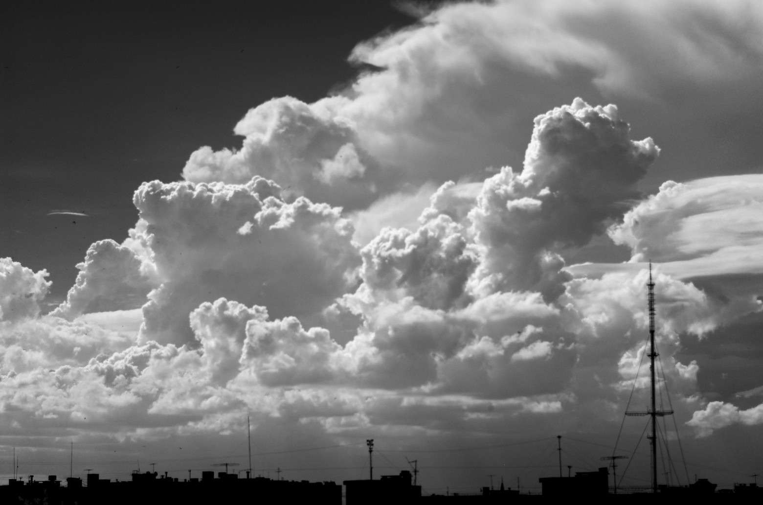 Цифровая чёрно-белая фотография - 43