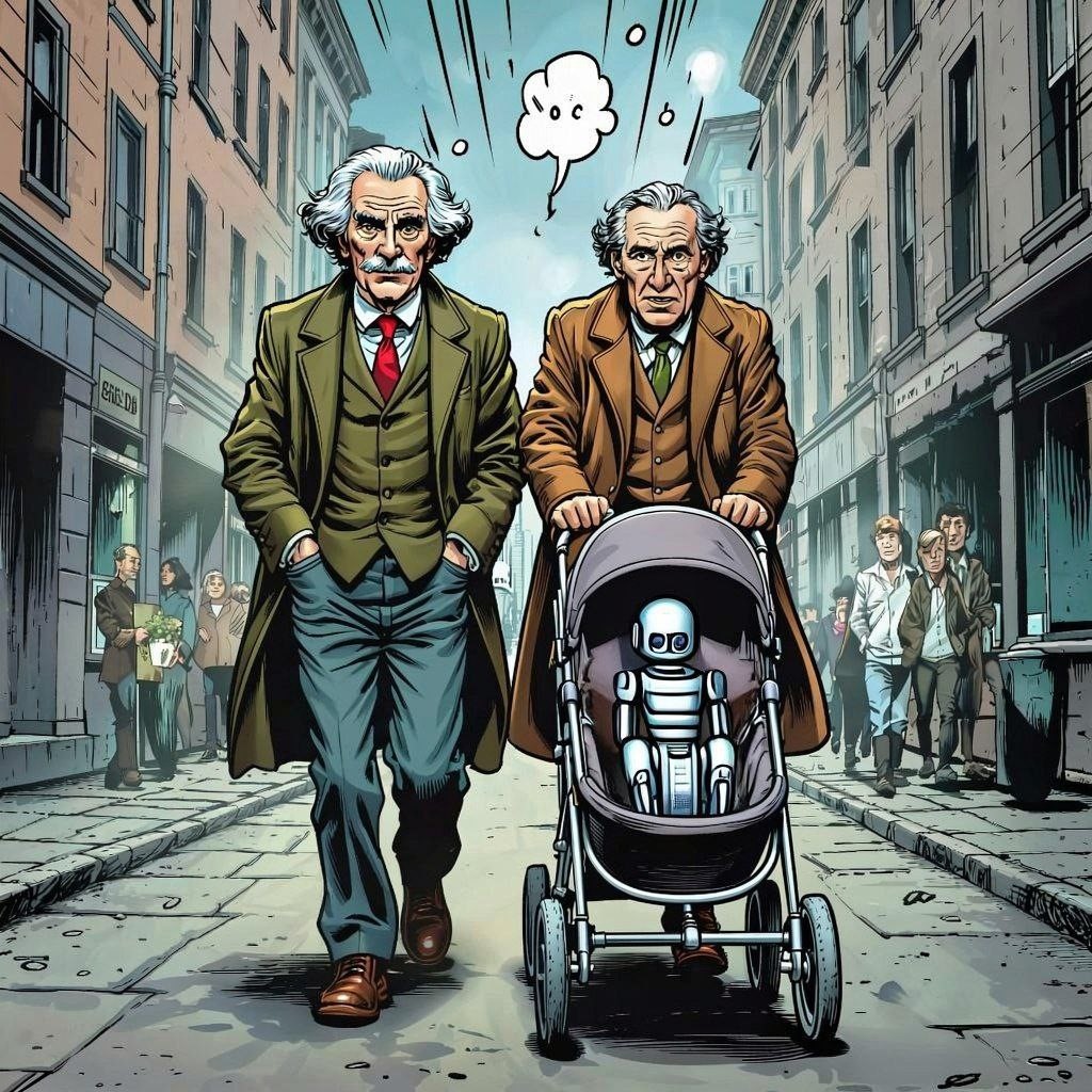 Пока ИИ у нас на четырех колесах и в коляске