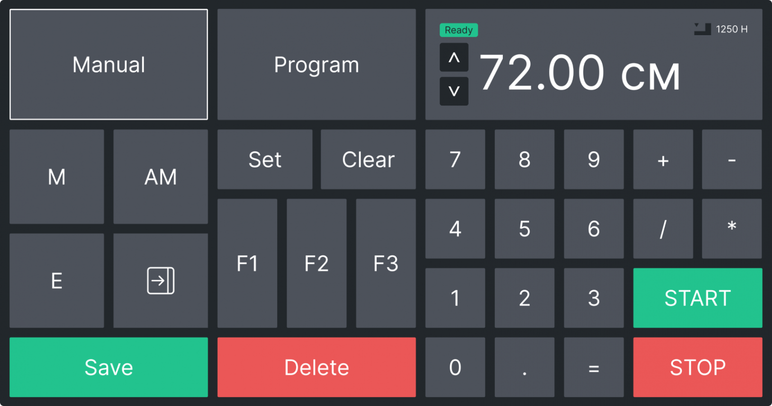Новый интерфейс гильотинного резака