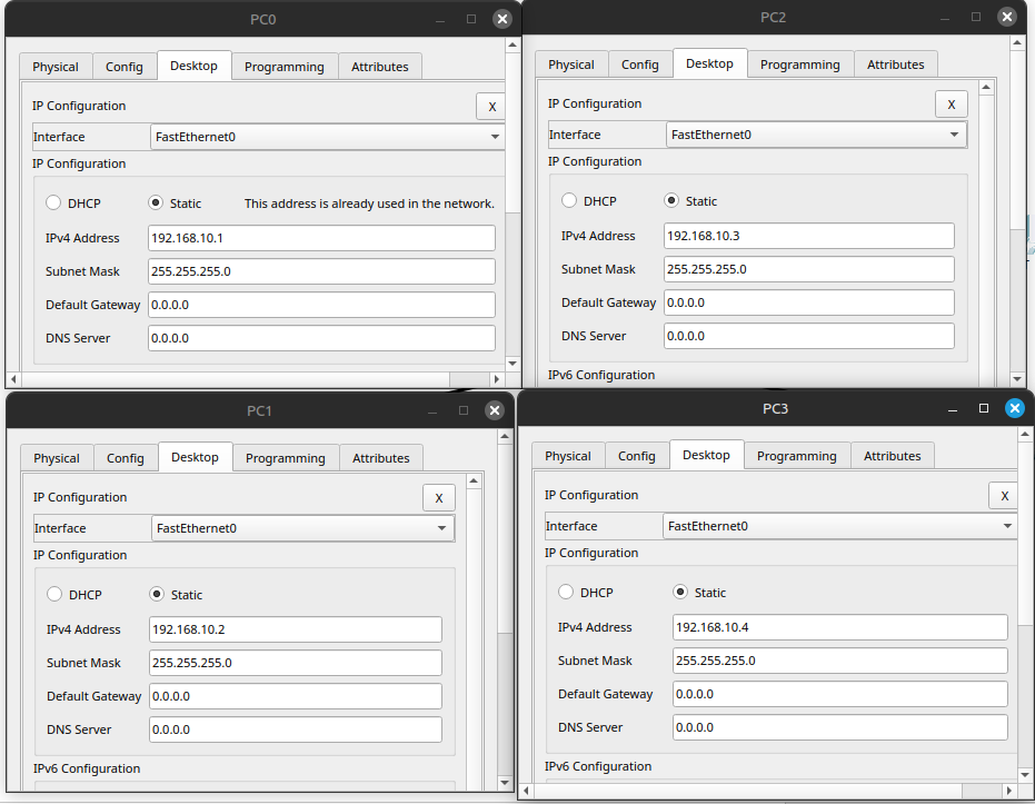 Настройка базовой сети в Cisco Packet Tracer: VLAN, IP и проверка связности - 2