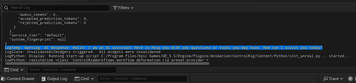 Создаем плагин с генеративным ИИ для Unreal Engine на C++ (офлайн и онлайн версии) - 8 Создаем плагин с генеративным ИИ для Unreal Engine на C++ (офлайн и онлайн версии) - 8