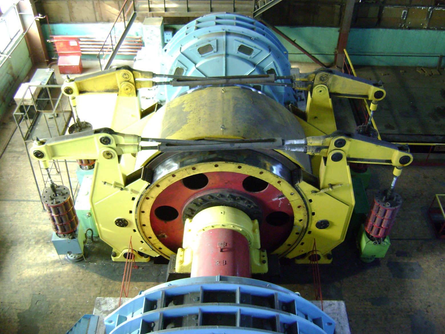 Шахтная подъемная машина ЦШ 5х8