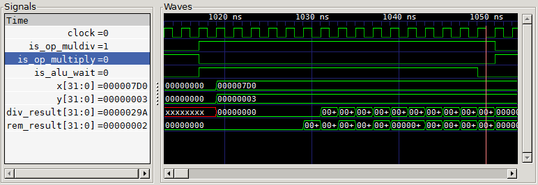 Процессор на коленке ч.3. Алгоритм быстрого деления - 4