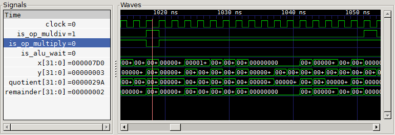 Процессор на коленке ч.3. Алгоритм быстрого деления - 6