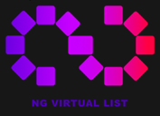 Ссылка на npm пакет: https://www.npmjs.com/package/ng-virtual-list