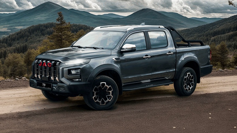 Самый продаваемый пикап в России JAC T9 2025 года выпуска подешевел